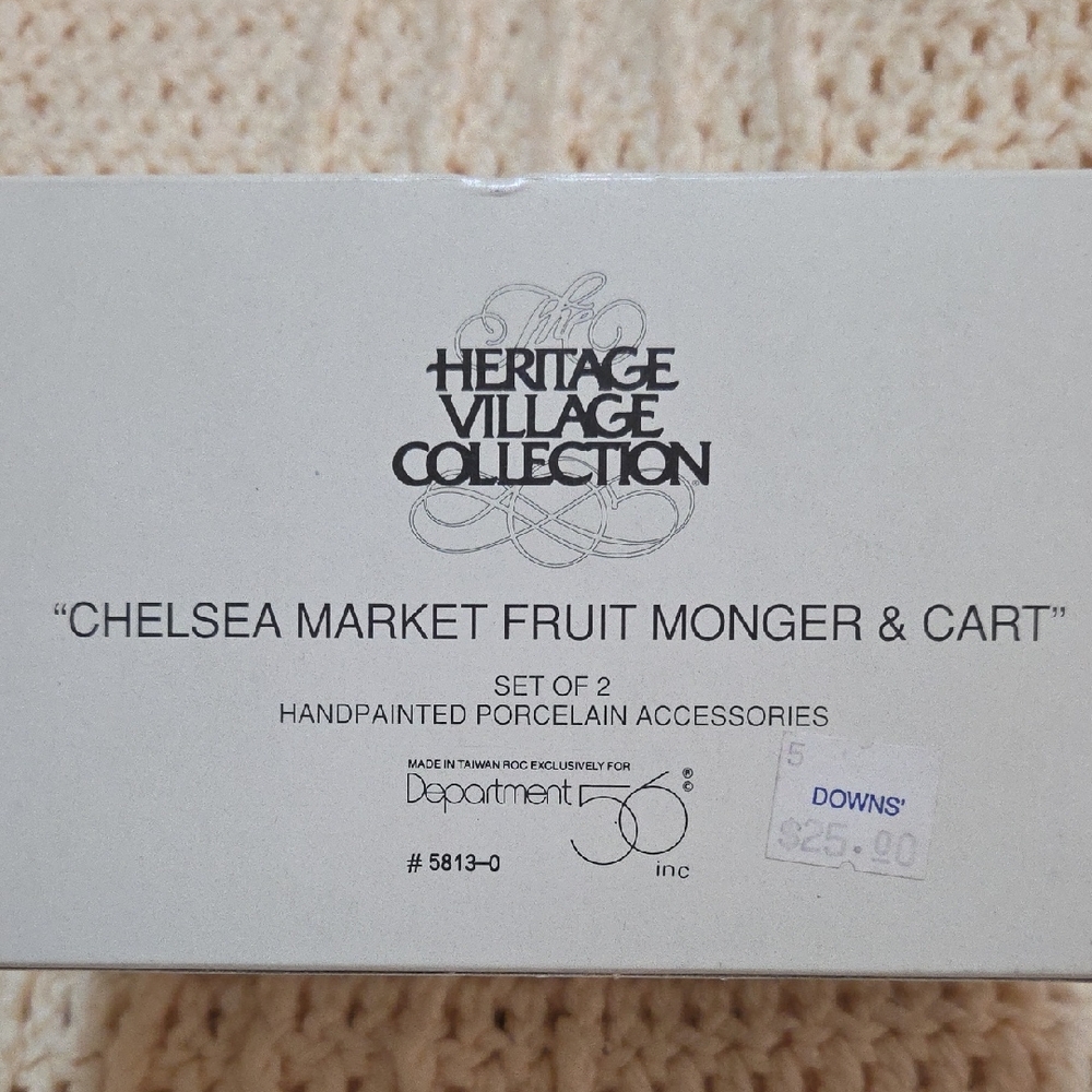 Department 56 Heritage Village Chelsea Market Set